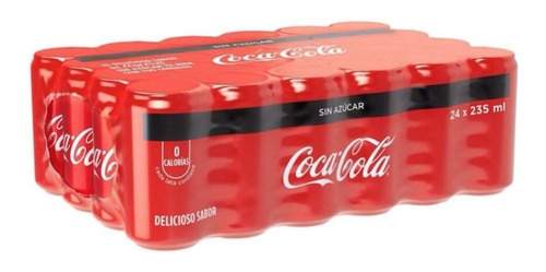 Coca-Cola Mini sin Azcar de 235 ml 